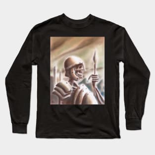 Skeleton Warrior Long Sleeve T-Shirt